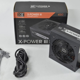 Nguồn CST XIGMATEK X-POWER III 450 400W Chính hãng (2x4+4pin, 6+2pin, Dây dài, Kèm dây nguồn)