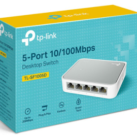 Switch TP-Link TL-SF1005D 5 port (100Mbps, Ver 18.0)