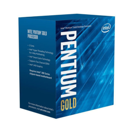 CPU SK 1200 Intel Pentium Gold G6400 Box Chính hãng (4.0GHz, 2 nhân, 4 luồng, 4MB, 58W)