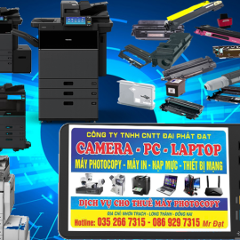 Công ty Đại Phát Đạt Thuê Máy Photocopy Màu giá từ 1.200.000 vnđ đến 3.000.000 vnđ 