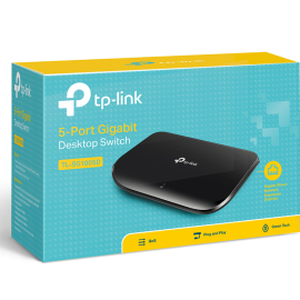 Switch TP-Link TL-SG1005D 5 port Gigabit Chính hãng (1Gbps, Vỏ nhựa)