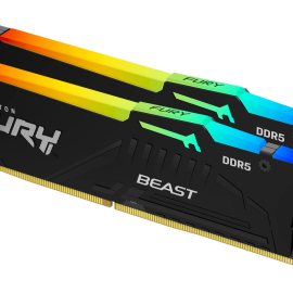 KIT DDR5 PC 16G/5600 (2x8G) KINGSTON FURY BEAST Black RGB New Chính hãng (KF556C40BBAK2-16)
