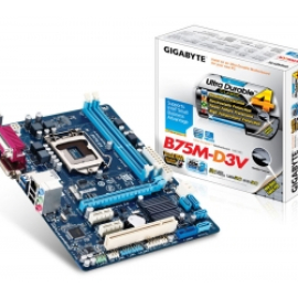 Mainboard SK 1155 GIGABYTE H61M-DS2 3.0 Box RENEW (VGA, COM, LPT, LAN 1000Mbps, 2 khe RAM DDR3, mATX)