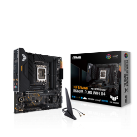Mainboard SK 1700 ASUS TUF GAMING B660M-PLUS D4 Chính hãng (HDMI, DP, 2xM.2 PCIe/NVMe, LAN 2500Mbps, 4 khe RAM DDR4, mATX)