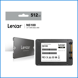 Ổ cứng SSD 512G Lexar NS100 Sata III 6Gb/s TLC (LNS100-512RB) 2.5" | 1222D