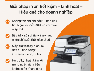  DỊCH VỤ CHO THUÊ MÁY PHOTOCOPY TẠI LONG THÀNH – NHƠN TRẠCH