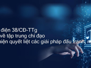 Thông báo công điện số 38