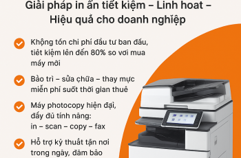  DỊCH VỤ CHO THUÊ MÁY PHOTOCOPY TẠI KCN DẦU DÂY