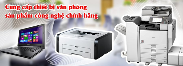 lắp đặt máy in
