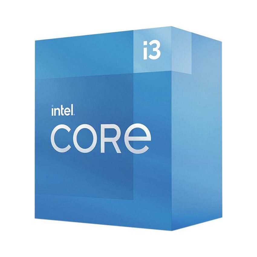 CPU SK 1700 Intel Core i3-12100 Box Chính hãng (3.3GHz up to 4.3GHz, 4 nhân, 8 luồng, 12MB, 60W)