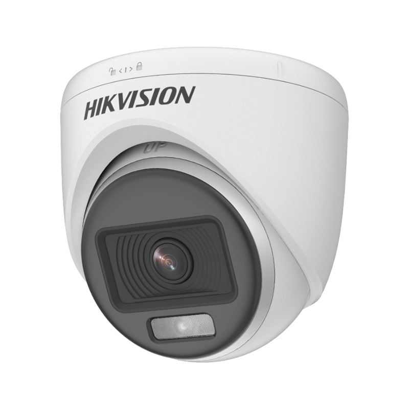 Camera HIK DS-2CE70DF0T-MF (Dome-Turret, 2MP-1080p, F1.0, 3.6mm, Vỏ sắt, Có màu 24/24, 4in1 Switchable TVI/AHD/CVI/CVBS)