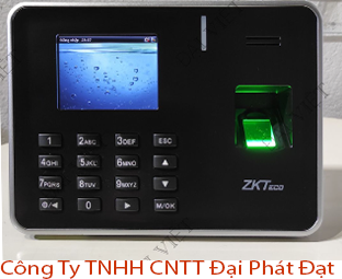 Máy Chấm Công [CHUYÊN] về Vân Tay D2000 Có Pin 