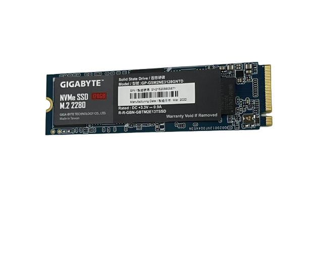 SSD M.2 PCIe 128G GIGABYTE GP-GSM2NE3128GNTD NVMe Gen3x4 Chính hãng