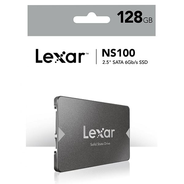 Ổ cứng SSD Lexar 2.5" 128GB Sata III 6Gb/s (NS100-128GB)